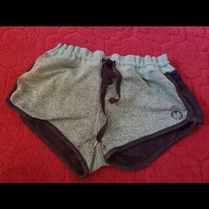 Teal Hurley drawstring shorts